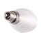 Satco 2W CA11 LED Lamp - Satin Spun Clear Candelabra Base 2700K 120V Carded S11304 - alternate 2